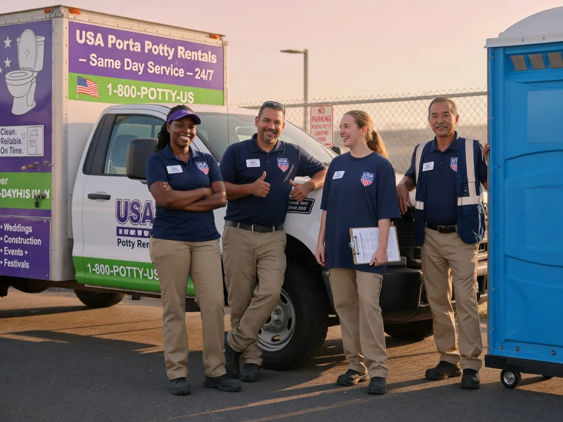 Porta Potty Rental company in Pacifica, CA